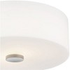 Mitzi Sophie 3 - Light Flush Mount in  Polished Nickel Opal Acid-Etched Shade - image 3 of 3