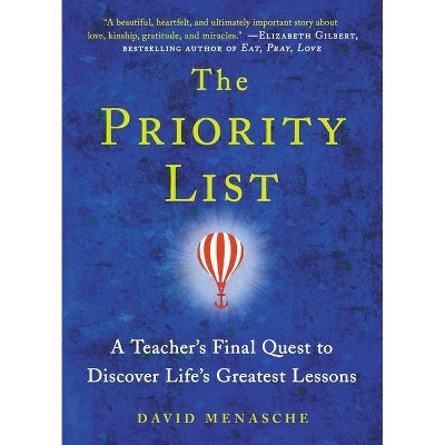 Priority List - by  David Menasche (Paperback)