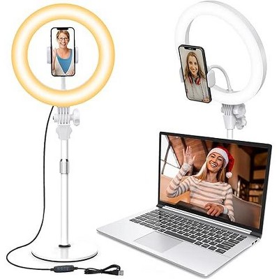 Dulums Desktop Ring Light with Stand and Phone Holder