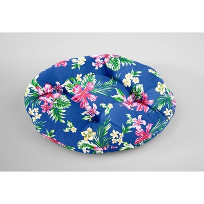 BrylaneHome Bh Outdoor Performance Tufted Round Chair Cushion