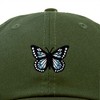 Dalix Butterfly Embroidered Cap Cotton Baseball Hat Garden Womens - 2 of 4