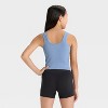 Girls' Seamless Crop Tank Top - All In Motion™ - 2 of 3