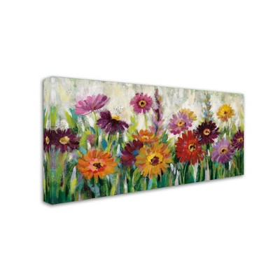 Trademark Fine Art -Silvia Vassileva 'Jewel Daisy Gerbera' Canvas Art
