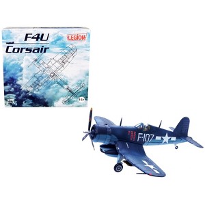 Vought F4U-1D Corsair Fighter Plane "1st Lt. DeLong, Marine Fighter Squadron (VMF-224)" (1945) 1/72 Diecast Model by Legion - 1 of 4