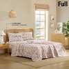 HLC.ME Floral Bed Sheets - Bed Sheet Set - Wrinkle Resistant & Ultra Soft - Fits Mattresses up to 15 Inches Deep - 3 of 4