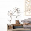 Melrose Metal Floral Decor (Set of 2) - image 2 of 4