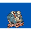Full Time Dad Business Suit Adult Crew Neck Short Sleeve Tee - 2 of 2