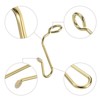Unique Bargains Metal Waterproof Rust-Proof Space Saver Clothes Hanger Connector Hooks 30 Pcs - 3 of 4
