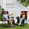 Nestl Padded Zero Gravity Chair, Oversized Patio Lounge Chair, Reclining Camping Chair, Folding Outdoor Chair with Headrest and Cup Holder - 4 of 4