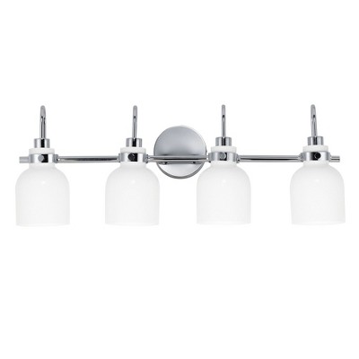 Maxim Lighting Milk 4 - Light Vanity in  Polished Chrome