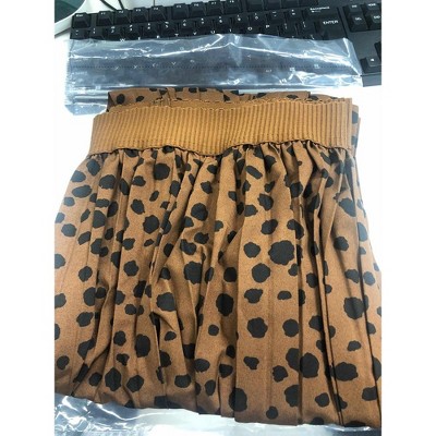 Womens Plus Size Skirt Elastic Waist Boho Skirts with Pockets