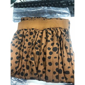 Womens Plus Size Skirt Elastic Waist Boho Skirts with Pockets - 1 of 1