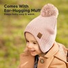 KeaBabies Muff Baby Beanie, Baby Hat for Baby Boys, Girls, Winter Hats for Kids, Newborn, Infant, Toddler 0-36 months - 3 of 4