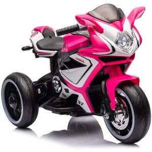YOOCOZZ Plastic Kids Electric Motorcycle - Kids Toys Motorcycle/Electric Ride-On Motorcycle - 1 of 4