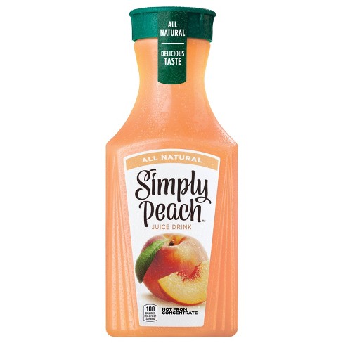 Simply Peach Juice Drink - 52 Fl Oz : Target