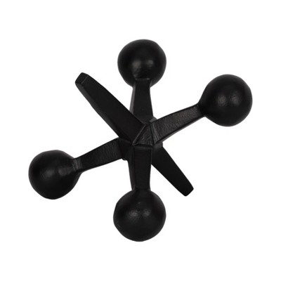 Sagebrook Home Metal Jacks Abstract Sculpture for Room, Bedroom or Office Decor, Aluminum