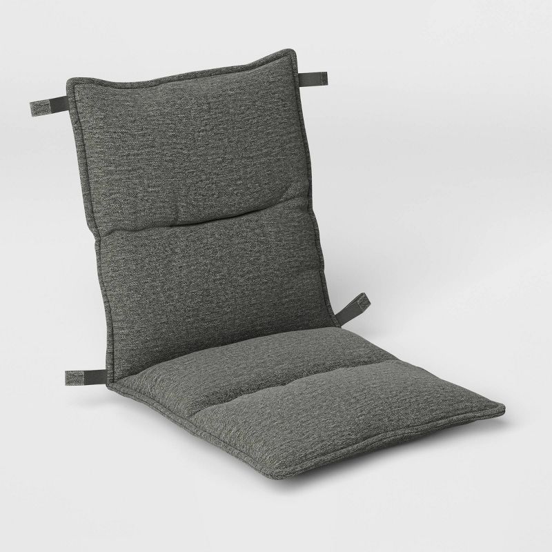  43"x21" Heathered Outdoor Chair Cushion - Threshold™, 1 of 6
