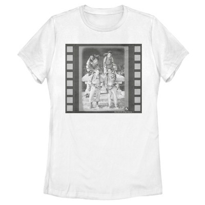 Women's Ghostbusters Vintage Film T-shirt - White - Large : Target