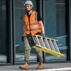 Gulches Fiberglass Step Ladder 6-Step 300LBS Yellow - 2 of 4