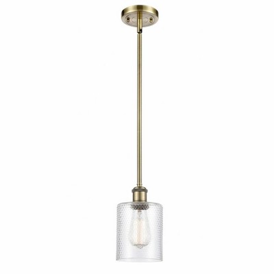 Cobbleskill - 1 Light Mini Pendant In Industrial Style-8 Inches Tall and 5 Inches Wide