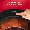 PowerXL LUMINEX 5.3 QT Radiant Light Air Fryer, Heats to 400°F in 2.4 Seconds, Auto Shut-off, 12 Quick-Touch Presets, Glass Skylight Window - 4 of 4