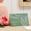 Best Paper Greetings 48 Pack Pink and Sage Green Thank You Cards with Envelopes Bulk for Weddings, Baby Showers, Business (4 x 6 In) - 2 of 4