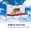 Yescom 3x5 Ft California State Flag Republic Bear Polyester Grommets Garden Banner - 2 of 4