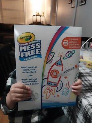 Crayola Color Wonder Mess Free Coloring Pages, Toddler Toys, Kindergarten  School Supplies, Blank Refill Paper - Walmart.com