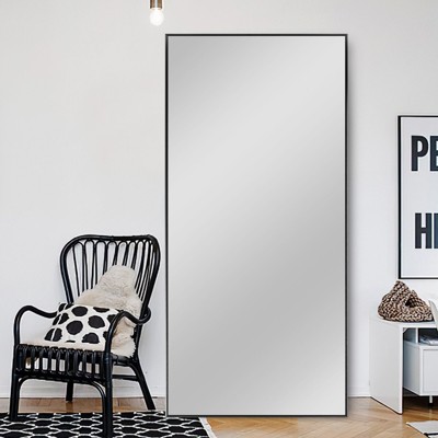 Wall Clock with Mirror Decorative Wall Mirrors Silver Mirrored Wall Clocks with Floating Crystals Roman Numerals Clocks-The Pop Home