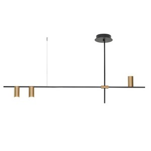 YIYIBYUS Mid-Century 3-Light Island Pendant Light for Dining Room Kitchen - 1 of 4