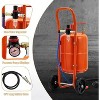 5 Gallon Sand Blasting Machine, 60-110 Psi Pressure Air Sand Blasting Kit w/4 Ceramic Nozzles & Oil-Water Separator,  for Stain Removal Paint - 3 of 4