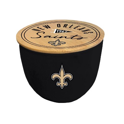 NFL New Orleans Saints 3-Wick Script Circle Logo 16oz Ceramic Bowl Candle
