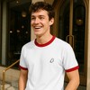 Dalix Mens Ghost Jersey Ringer Tee - 3 of 4