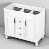 36" Bathroom Vanity Cabinet Without Sink, Freestanding Storage Cabinet with 2 Drawers and Soft-Closing Doors - 4 of 4