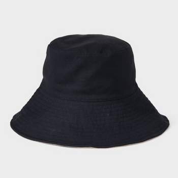 Nylon Bucket Hat - Wild Fable Black