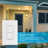 Lutron Caseta Smart Home Switch with Wallplate,  PDW-5ANS-WH-A | White - 3 of 4
