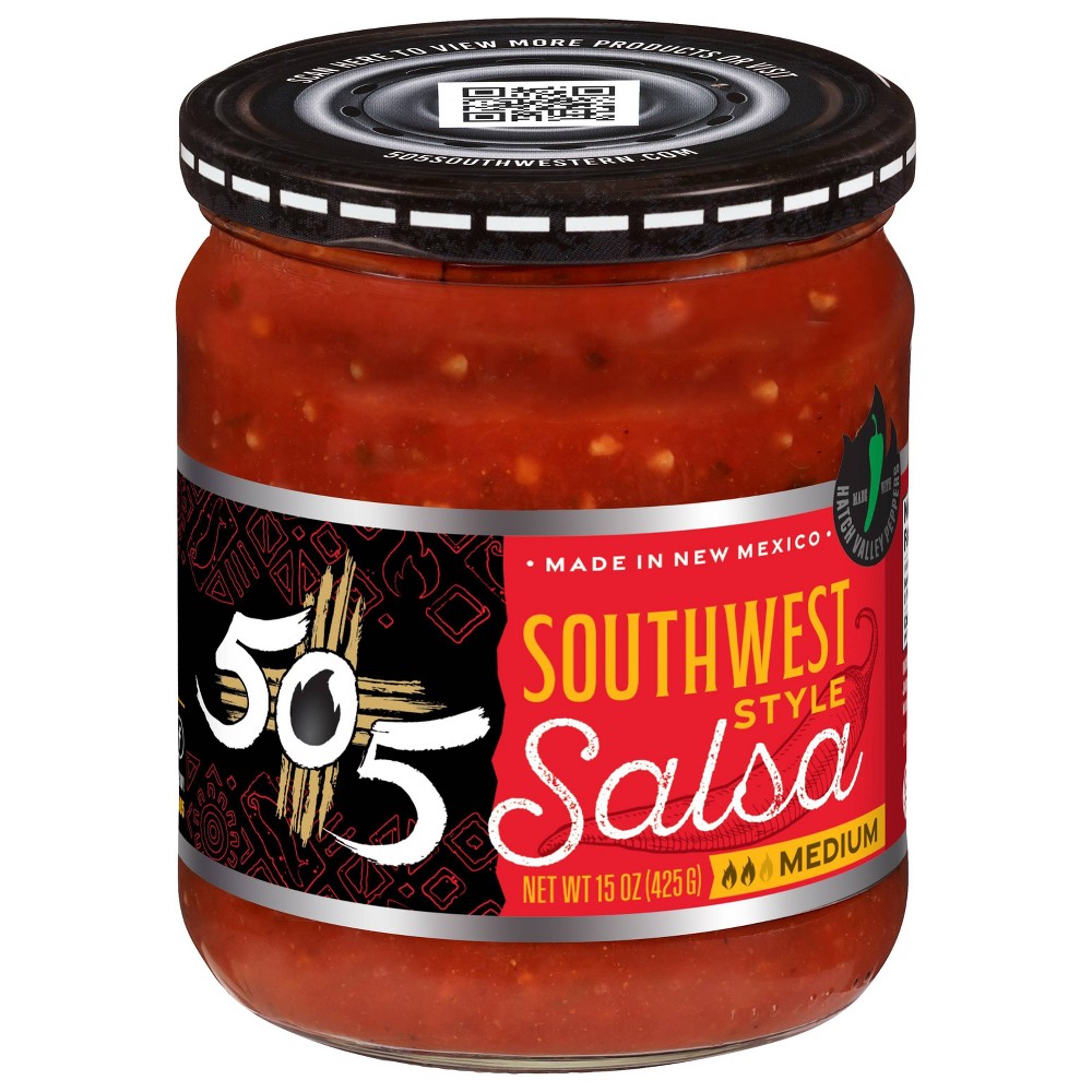 505 Southwestern Medium Heat Southwest Style Salsa - 15oz