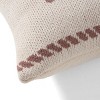 Nautical Rudder Pattern Chenille Indoor Square Throw Pillow，Ocean Blue—Amelie Home - 3 of 4