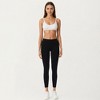 Anna-Kaci Active Women's High Waist Stretch Fit Full Length Leggings with Contour Waistband and Smooth Seam Detailing - 2 of 4