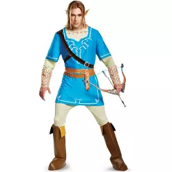 The Legend of Zelda Link Breath Of The Wild Deluxe Men's Costume, X-Large (42-46)