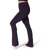 Capezio Women's Soft Elegance Flare Leggings - 2 of 4