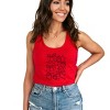 Simply Sage Market Coquette Strawberries And Sparkles Racerback Tank - 2 of 3