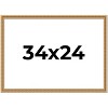 PosterPalooza | Refined Gold Picture Frame - UV Acrylic, Backing Board, Hanging Hardware Included - 2 of 4