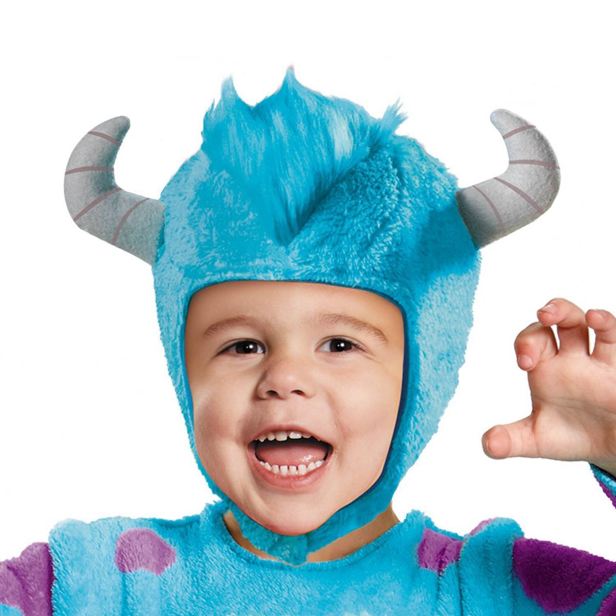 Disney Monsters, Inc. Sulley Classic Toddler Costume Jumpsuit Blue - thumbnail 3