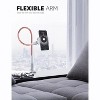 Attop Gooseneck Phone Holder for Bed - Cell Phone Mount Clamp Clip, Overhead Mount for Desk Headboard Bedside, for iPhone 16 & 4-7" Phone - 3 of 4