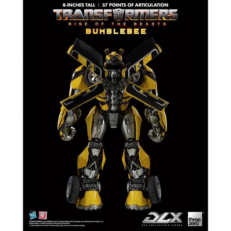 Bumblebee DLX Scale Collectible Figure | Transformers: Rise Of The Beasts | threezero Action figures, 3 of 6