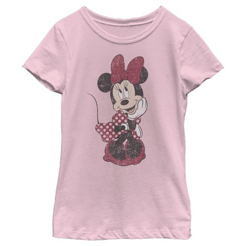 Girl's Disney Polka Dot Minnie T-Shirt - image 1 of 4