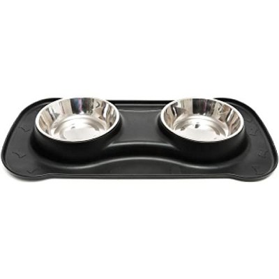 Happilax Dog Bowl Set With Integrated Bowl Base For Large Dogs With 2 ...