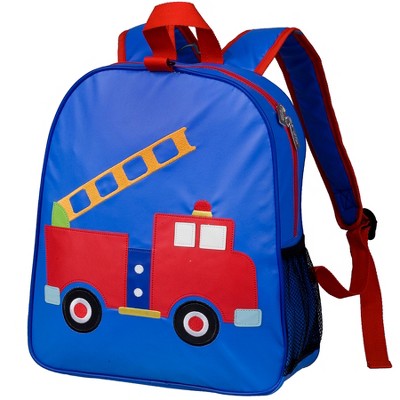 Wildkin Fire Truck Embroidered Backpack