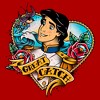 Men's The Little Mermaid Prince Eric Great Catch Tattoo  T-Shirt - Red - 3X Large - 2 of 4